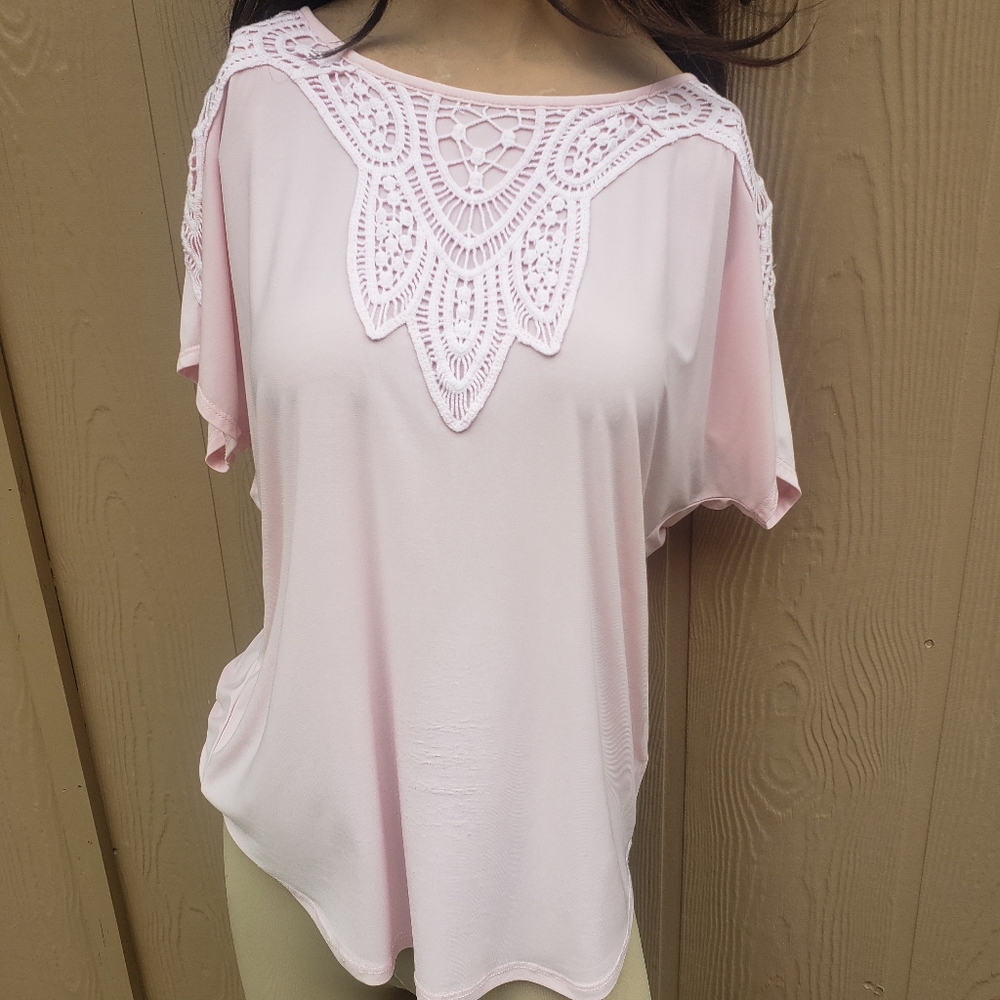 Light pink blouse